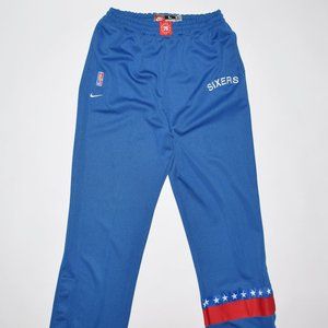Vintage Nike Sixers 76ers Basketball Warm Up Pants